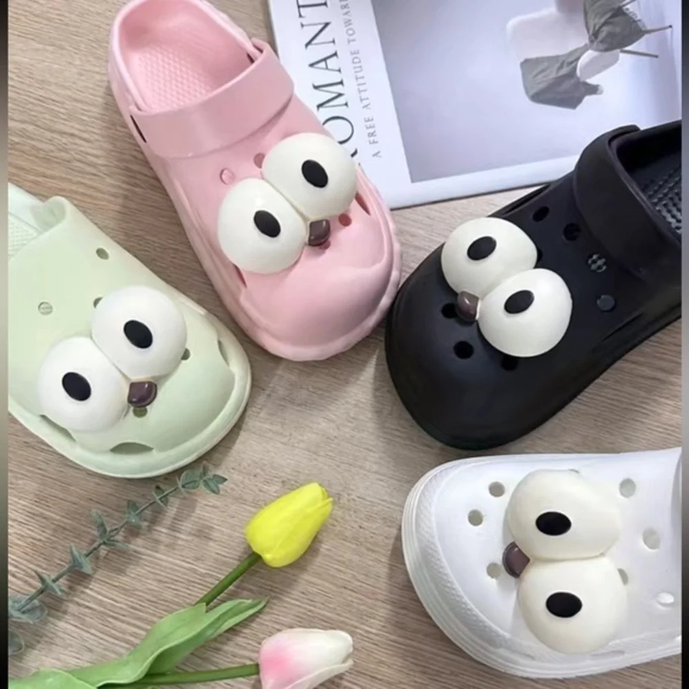 BIG EYES‎ Shoe Charms for Clog Style Shoes Fun 3D